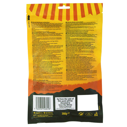 Cruga Biltong Original Marinated Beef Silverside Jerky Protein Snack Pack 300g