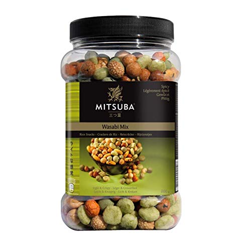 Mitsuba Wasabi Mix Rice Snacks 800g Bottle