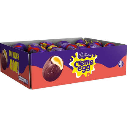 Cadbury Milk Chocolate Creme Eggs, Bulk Pack, Perfect for Easter Egg Hunts, 40 g (Pack of 48)