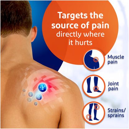 Voltarol Back & Muscle Pain Relief 1.16% Gel, for Joint Pain Relief, suitable for Knee Pain & Neck Pain, 100g