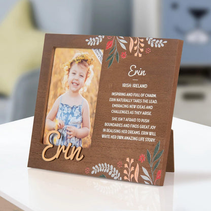 Personalised picture frames