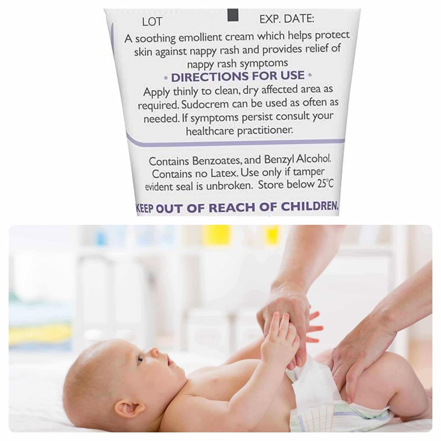 Sudocrem Skin Care Cream Tube 30g Is a highly versatile cream suitable for general skin care irritations, spots, rashes and sores excellent for baby nappy care soothe and protect the skin Travel Mini