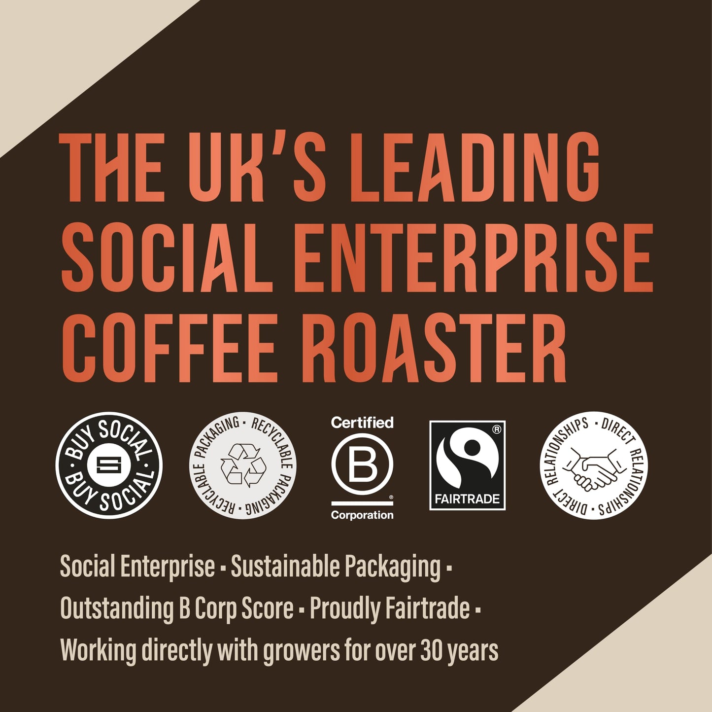 Cafédirect Fairtrade Machu Picchu Whole Bean Arabica Coffee, 200 g (Pack of 6)