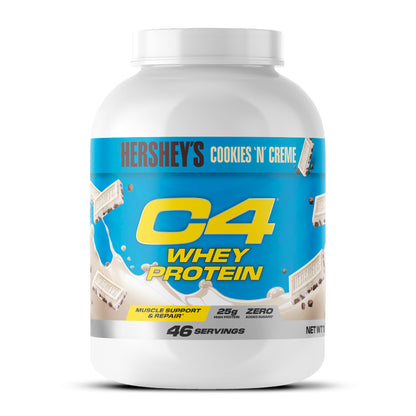 Cellucor C4 Whey Protein Powder, Low Sugar, Post-Workout Recovery
