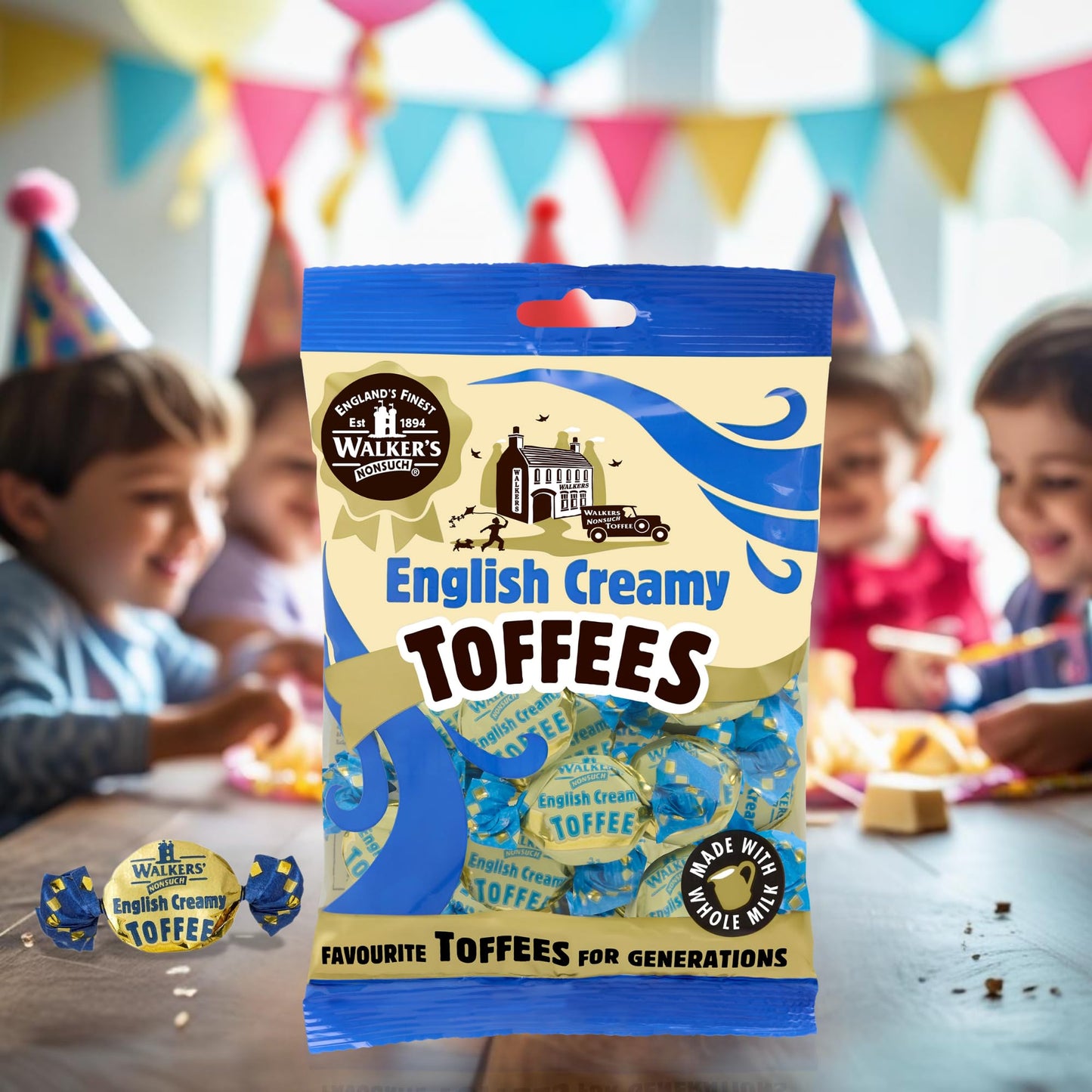 Walkers English Creamy Toffees 150g