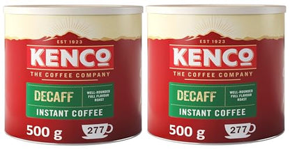 Kenco Decaf Instant Coffee 500g (Pack of 2)