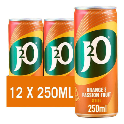 J2O Fruit Blend Juice Drink - Orange and Passionfruit, 6 x 250ml