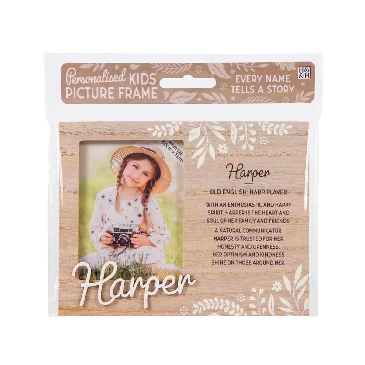 Personalised picture frames
