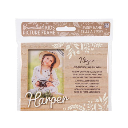Personalised picture frames