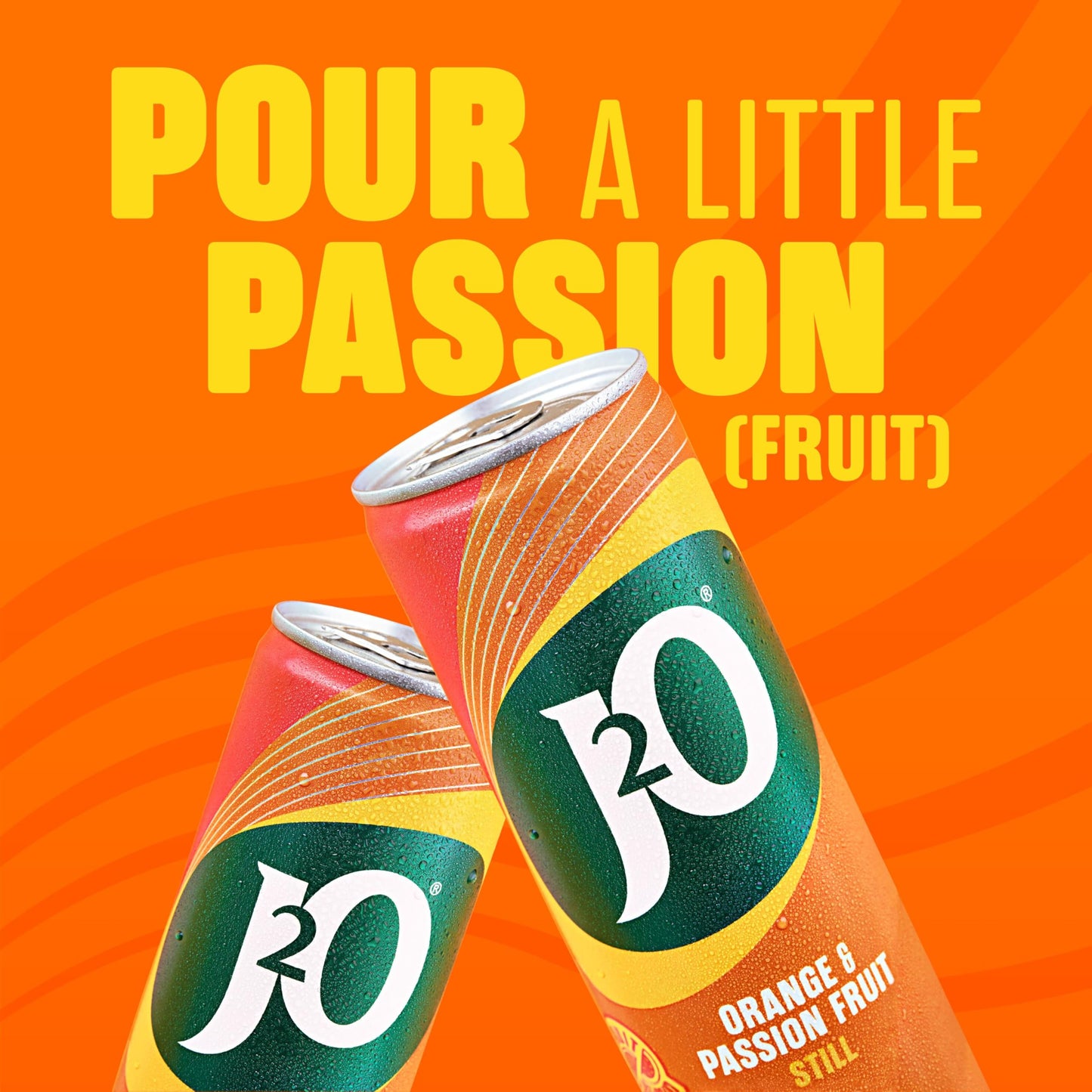 J2O Fruit Blend Juice Drink - Orange and Passionfruit, 6 x 250ml