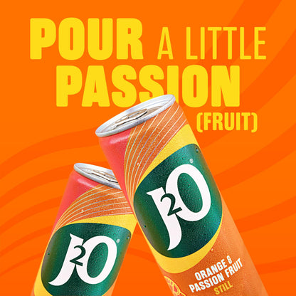 J2O Fruit Blend Juice Drink - Orange and Passionfruit, 6 x 250ml