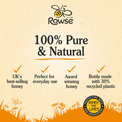 Rowse Blossom Honey Squeezable (1.36kg)