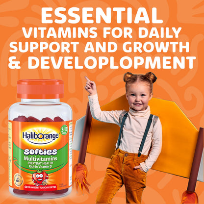 Haliborange Multivitamins Fruit Softies 60 Pack