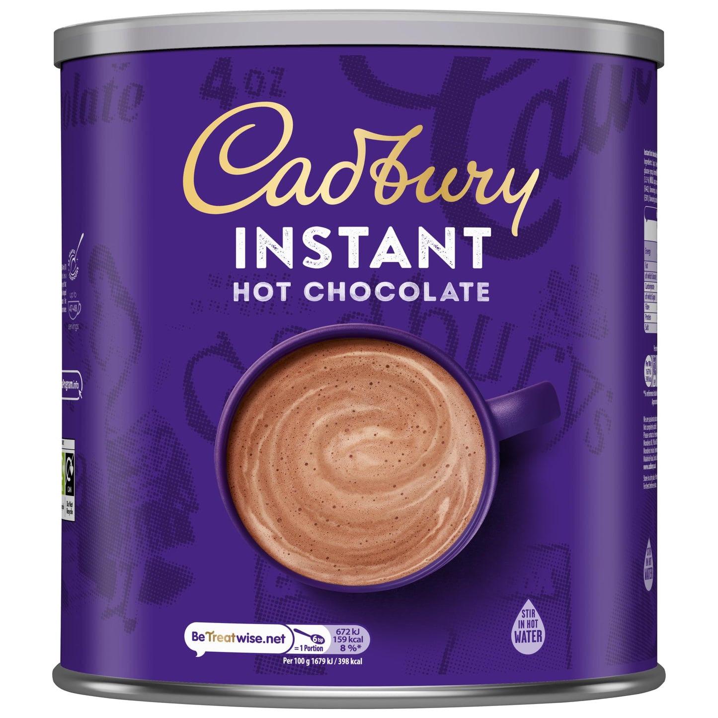 Cadbury Instant Hot Chocolate - 6x2kg