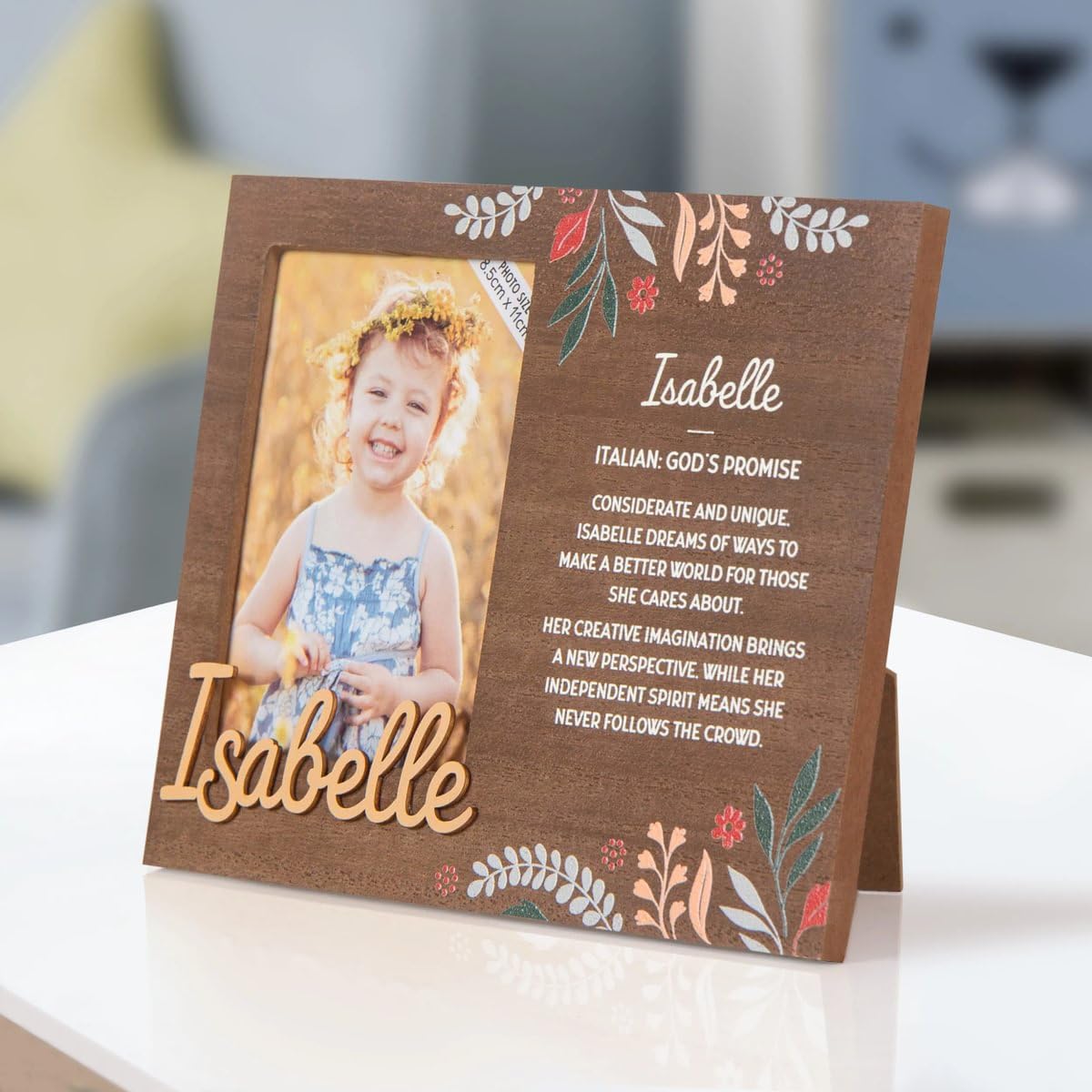 Personalised picture frames