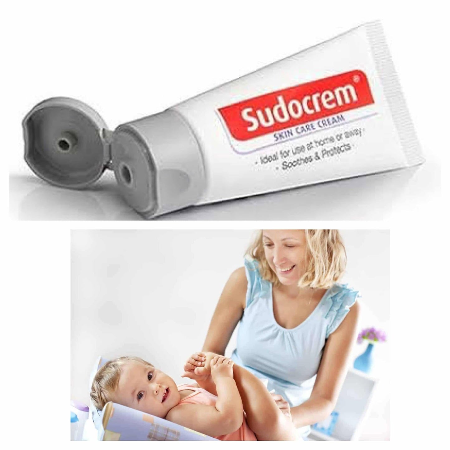 Sudocrem Skin Care Cream Tube 30g Is a highly versatile cream suitable for general skin care irritations, spots, rashes and sores excellent for baby nappy care soothe and protect the skin Travel Mini