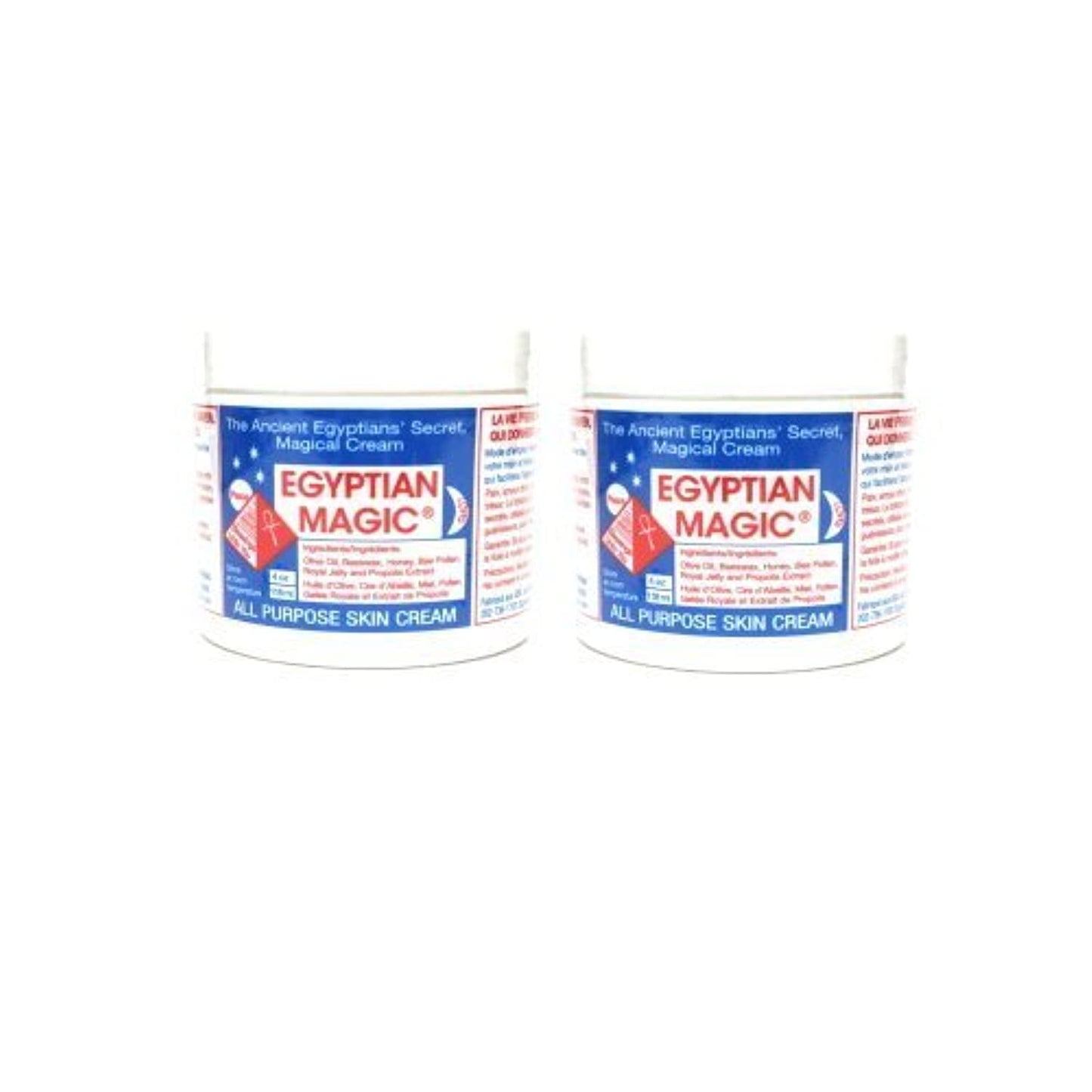 Egyptian Magic All Purpose Skin Cream,4 ounce, Pack of 2 by Egyptian Magic