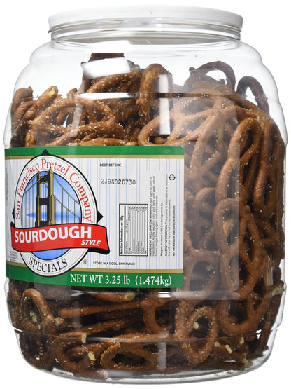 San Francisco Sourdough Pretzels 1.47kg Jar