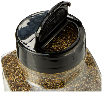 Kirkland Signature Spice Seasoning Dressing Coarse Ground Black Pepper Jar, 359 g