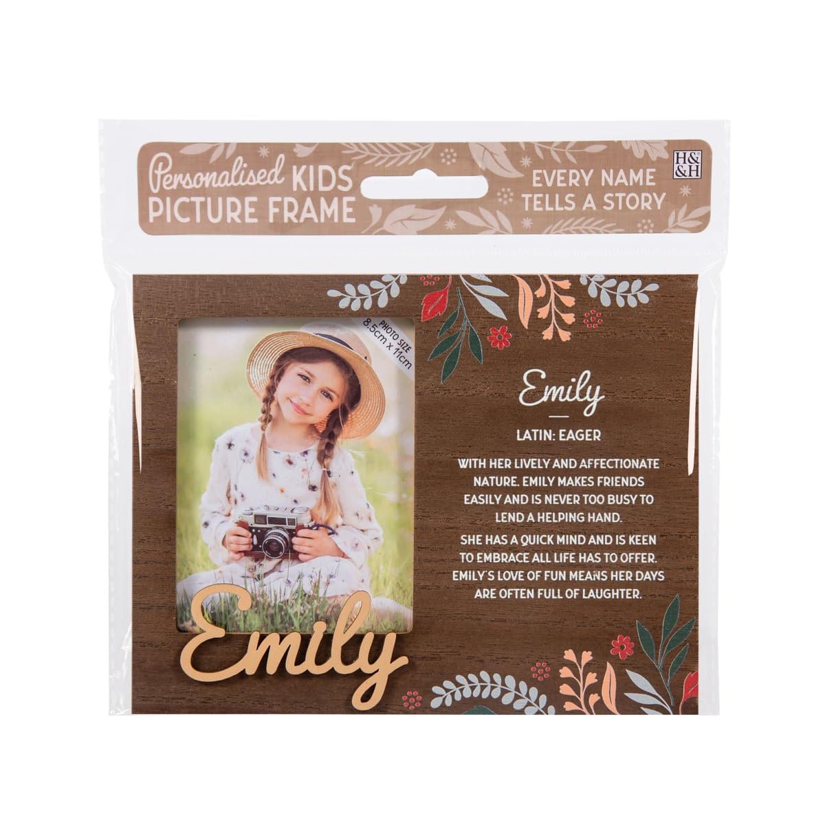 Personalised picture frames