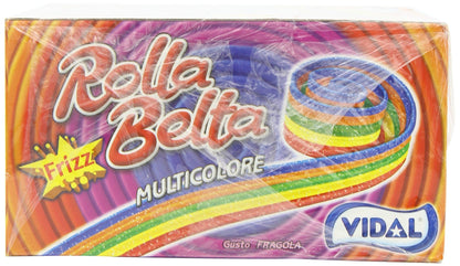 Vidal Rainbow Rolla Belta (Pack of 1, Total 24 Pieces)