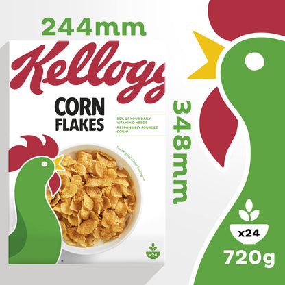 Kellogg's Corn Flakes The Original 250 g (Pack of 5)