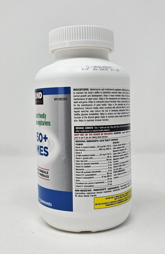 Kirkland Signature Men 50+ Multivitamin, 365 Tablets