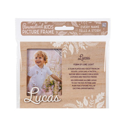Personalised picture frames