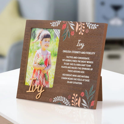Personalised picture frames