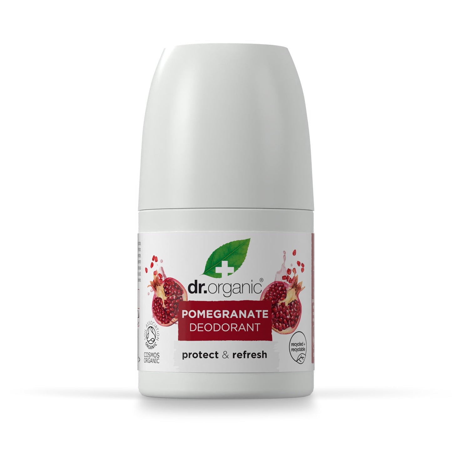 Dr Organic Manuka Honey Deodorant, Aluminium Free, Mens, Womens, Natural, Vegetarian, Cruelty-Free, Paraben & SLS-Free, Organic, 50ml, Packaging may vary