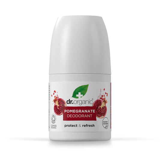 Dr Organic Manuka Honey Deodorant, Aluminium Free, Mens, Womens, Natural, Vegetarian, Cruelty-Free, Paraben & SLS-Free, Organic, 50ml, Packaging may vary