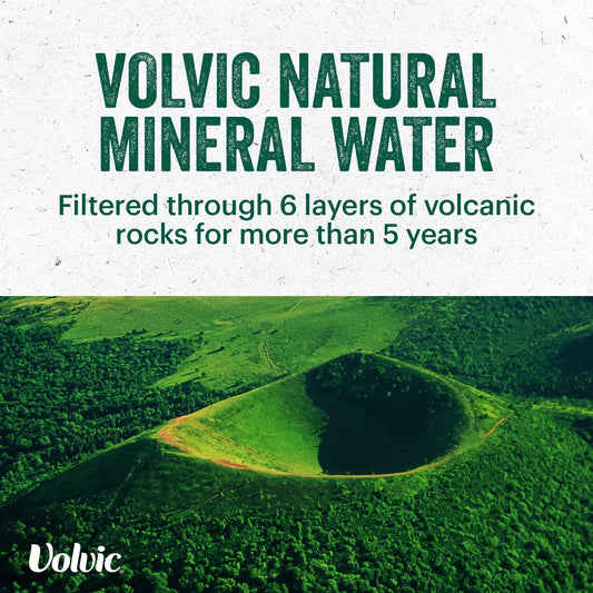 Volvic Still Natural Mineral Water, 12 x 1 Litre
