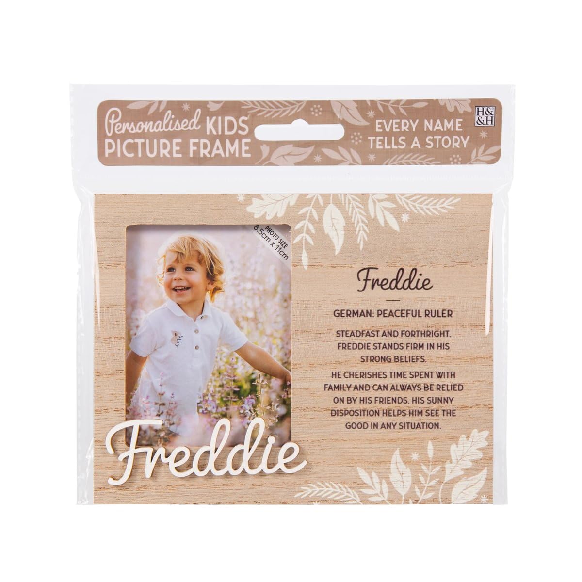 Personalised picture frames