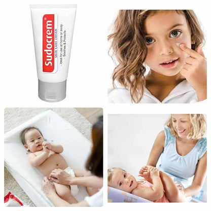 Sudocrem Skin Care Cream Tube 30g Is a highly versatile cream suitable for general skin care irritations, spots, rashes and sores excellent for baby nappy care soothe and protect the skin Travel Mini