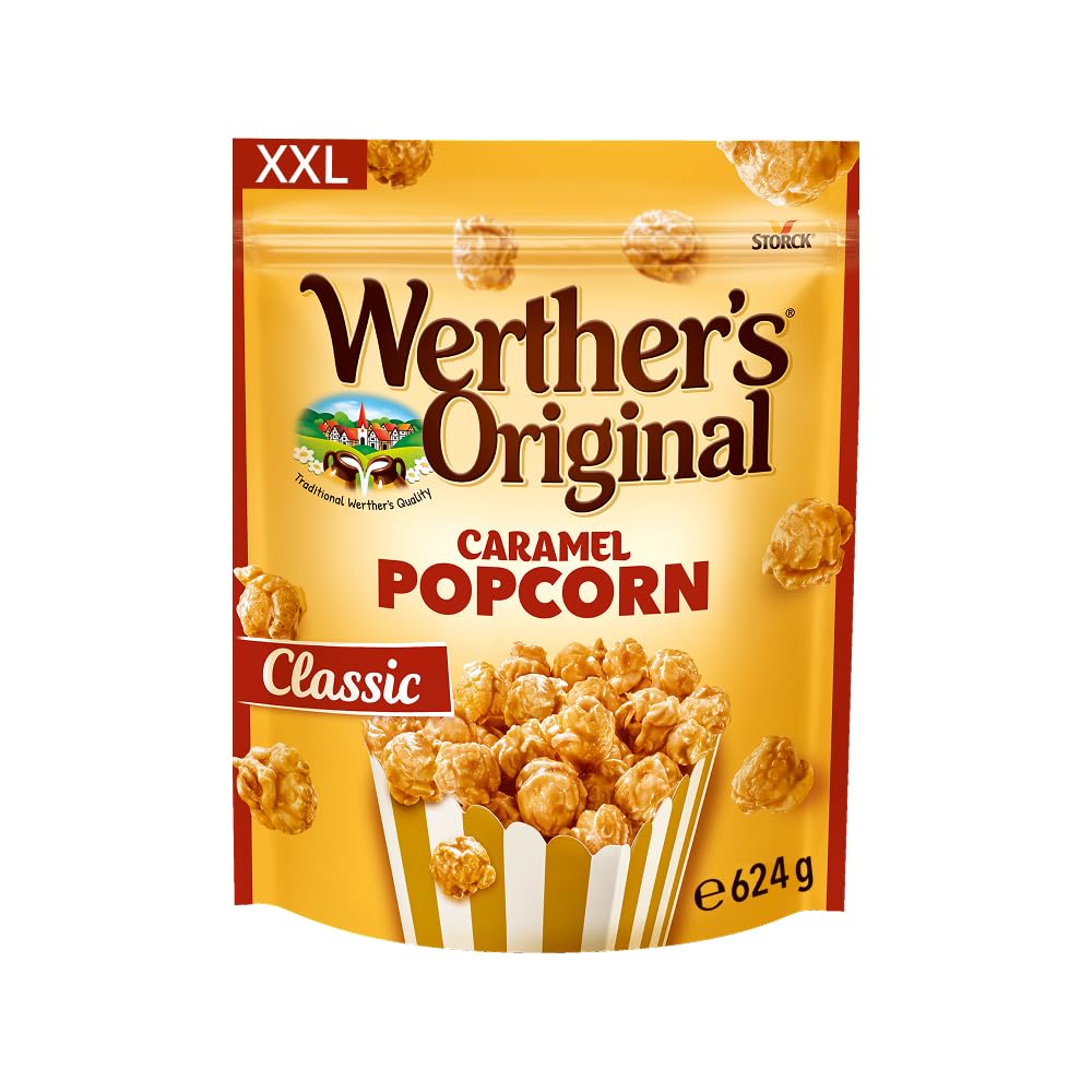 1 x Werther's Original Caramel Popcorn - 624g