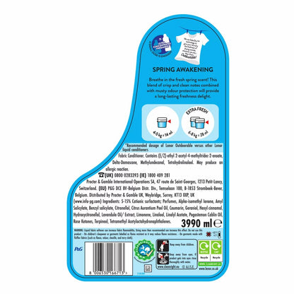 Lenor Outdoorable Spring Awakening Fabric Conditioner, 285 Wash (3.99L)