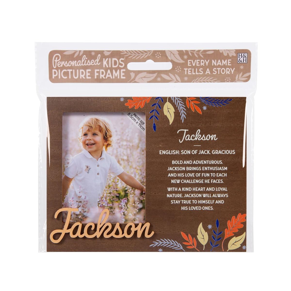 Personalised picture frames