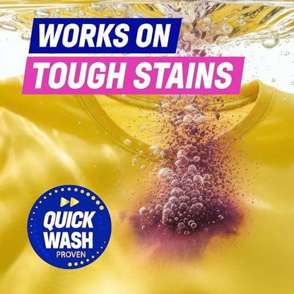 Vanish Gold Oxi Action Stain Remover & Laundry Booster Powder for Colours 1.9 kg | Removes Tough Stains at 20°C in 30 Mins in Just One Wash | Safe on Everyday Fabrics (Packaging May Vary)