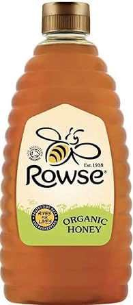 Rowse Easy Organic Clear Honey Pure Natural Smooth Taste Squeezy Pack of 1.36kg