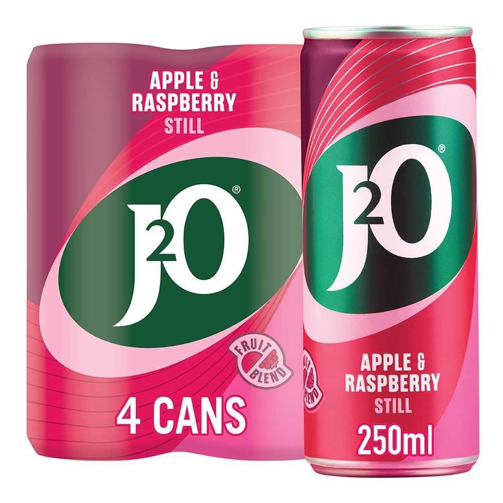 J2O Fruit Blend Juice Drink - Orange and Passionfruit, 6 x 250ml
