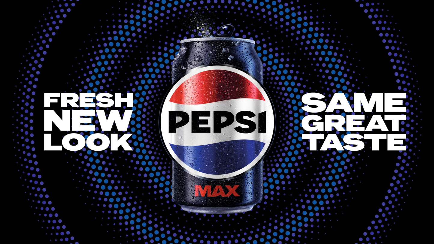 Pepsi Max No Sugar Cola Cans 24 x 330ml