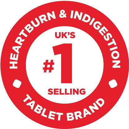 Rennie Peppermint Heartburn Tablets | Heartburn Relief | Indigestion Relief | Acid Reflux | Fast & Effective Antacids| Neutralises Excess Stomach Acid | On-the-go Chewable Tablets | 72 Tablets