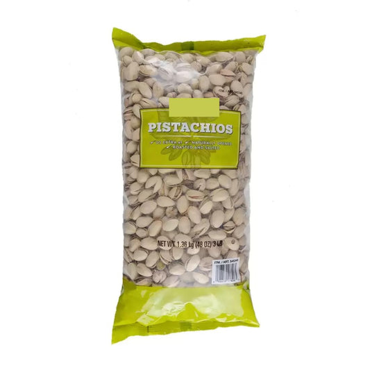 KIRKLAND SIGNATURE Shelled Pistachios Roasted & Salted, 1.36 g