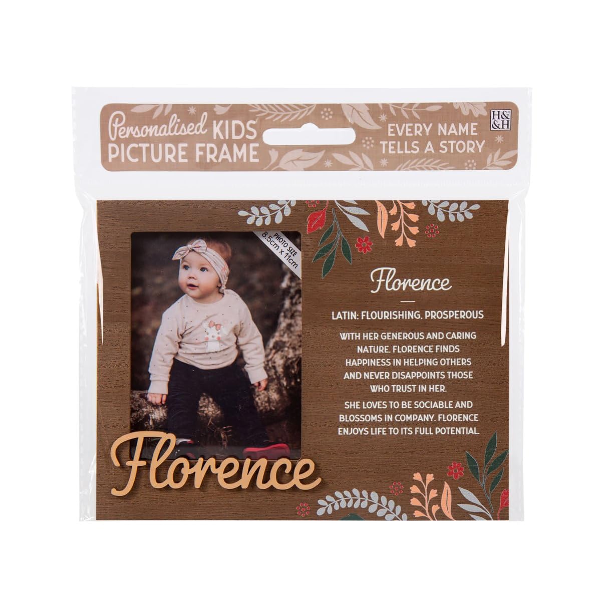 Personalised picture frames