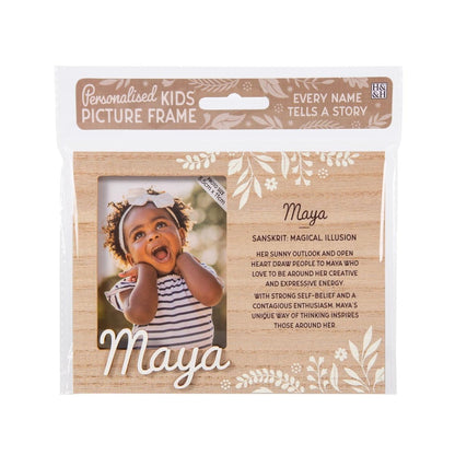 Personalised picture frames