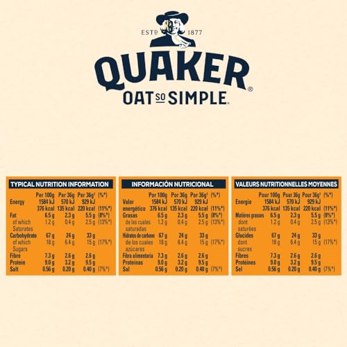Quaker Oat So Simple Golden Syrup Porridge Sachets