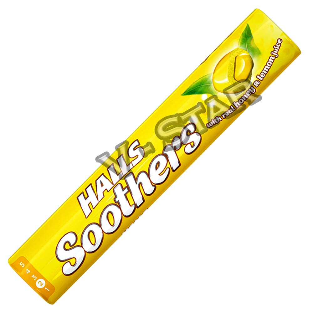 Halls Soothers Blackcurrant, 3 x 45 g