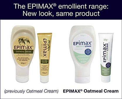 2 x Epimax Oatmeal Cream 500g for Eczema/Psoriasis