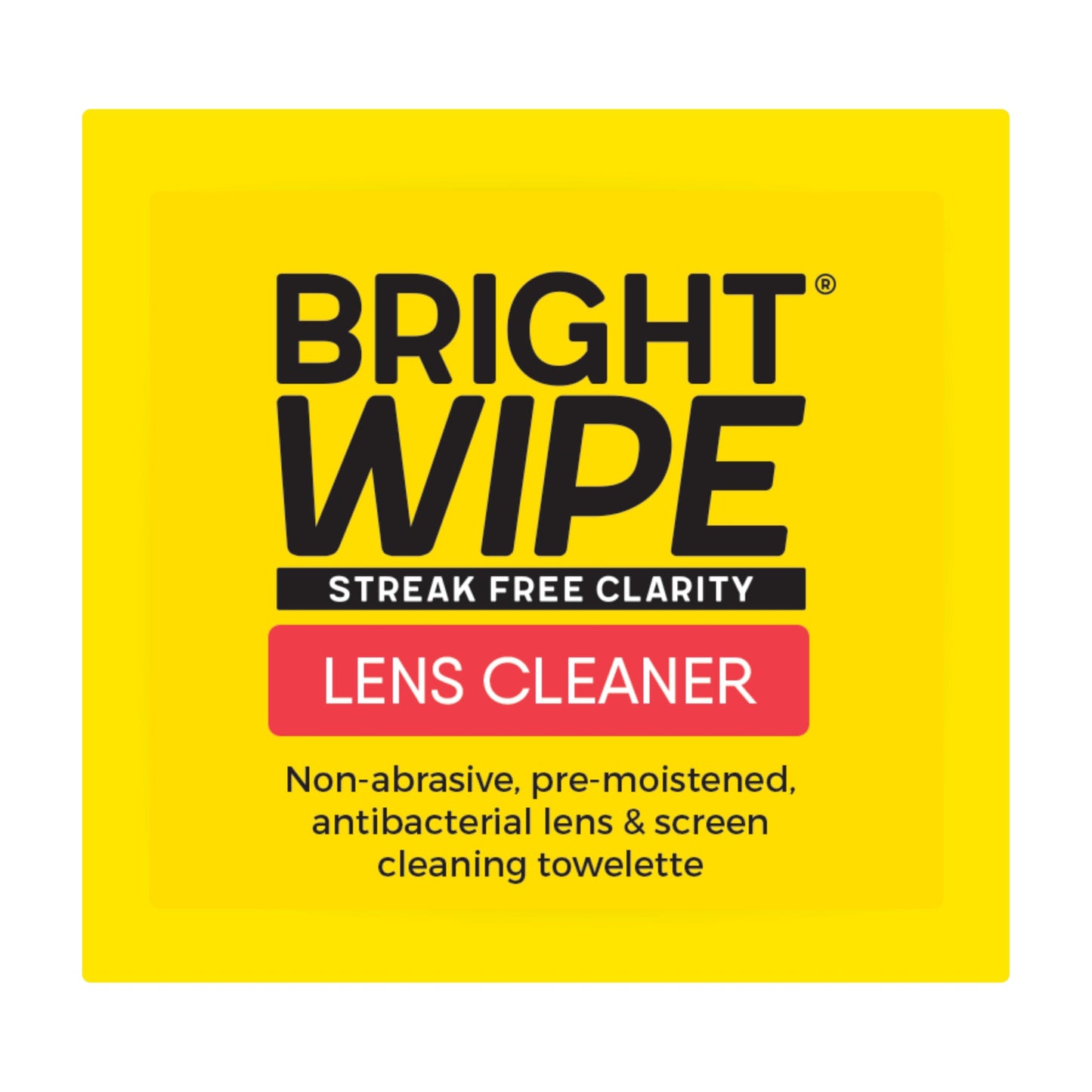 Lens Wipes - Professional Grade Isopropyl Alcohol Towelettes