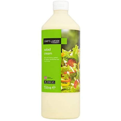 Chef’s Larder Salad Cream, 1 Litre.